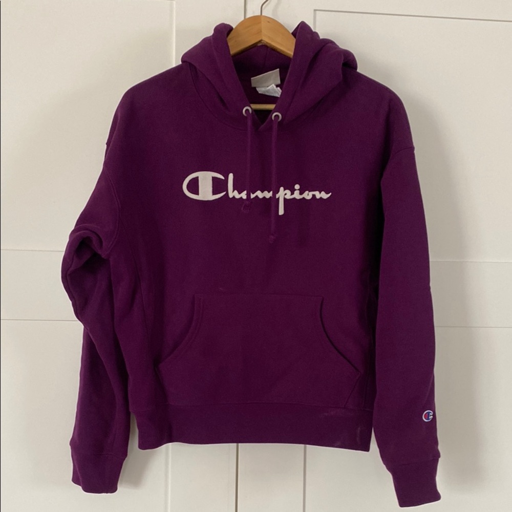 Champion Purple Hoodie
